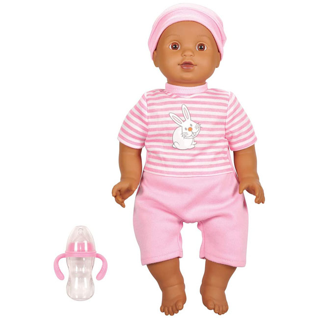 14/36CM SOFT-BODIED BABY DOLL- BUNNY