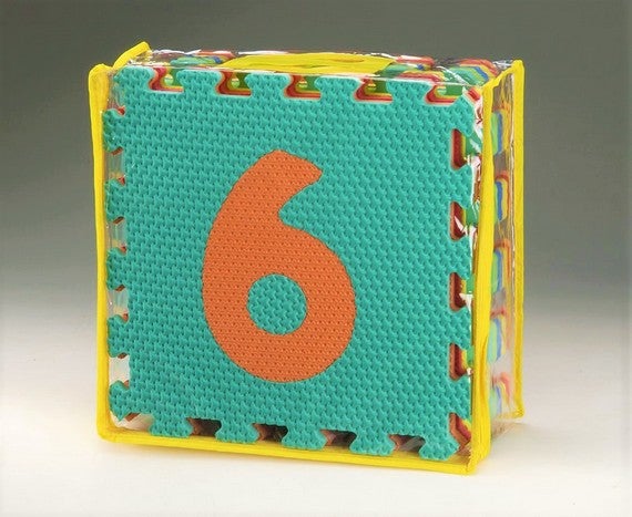 PUZZLE MAT 10 PIECES - NUMBER PUZZLE (32CM X 32CM X 12MM)