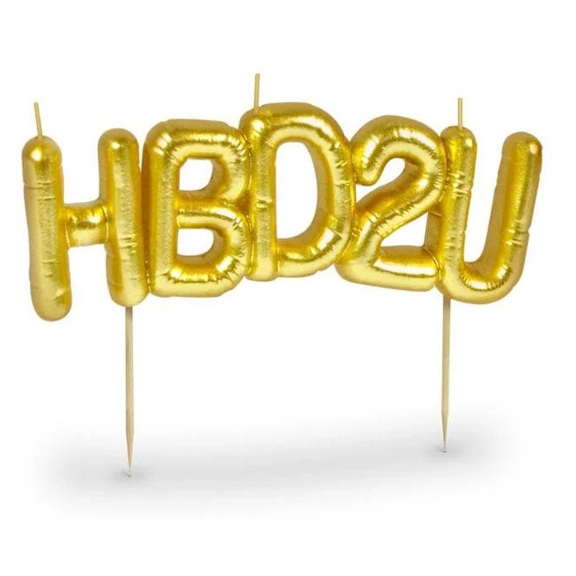 FRED FT PARTY CANDLES - HBD2U