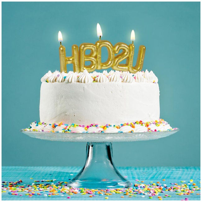 FRED FT PARTY CANDLES - HBD2U