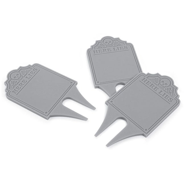 FRED GRAVE MARKERS - FOOD SIGN