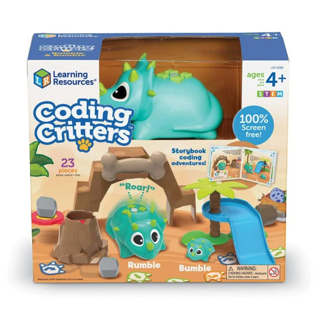 LEARNING RESOURCES CODING CRITTERS RUMBLE & BUMBLE