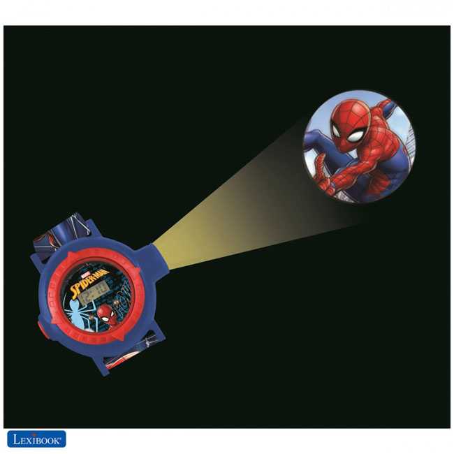 SPIDER-MAN DIGITAL PROJECTION WATCH WITH 20 IMAGES TO PROJEC