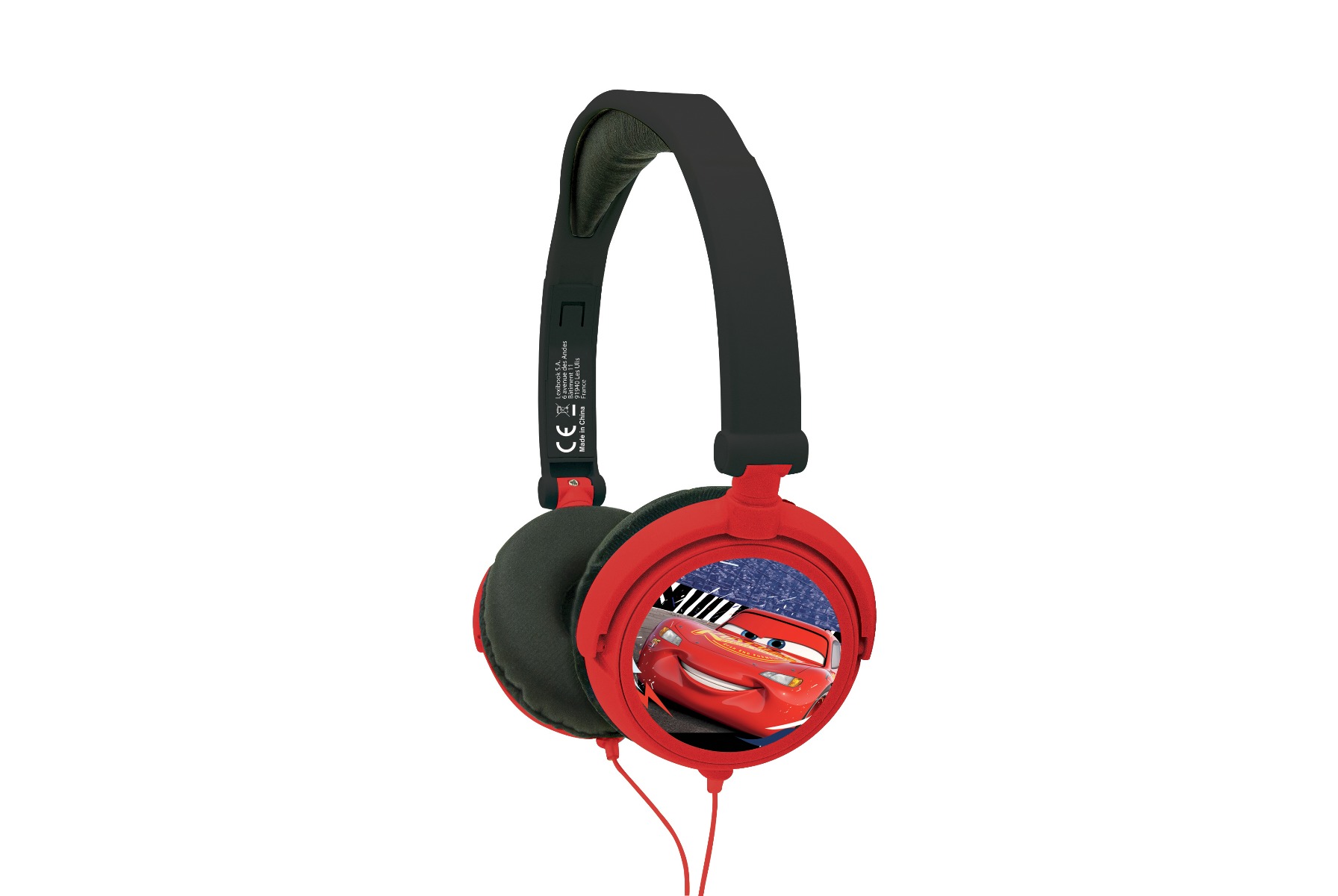 LEXIBOOK DISNEY CARS STEREO WIREDFOLDABLE HPHONES