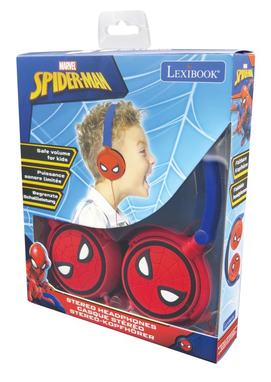 LEXIBOOK SPIDERMAN STEREO HEADPHONES MARVEL KIDS