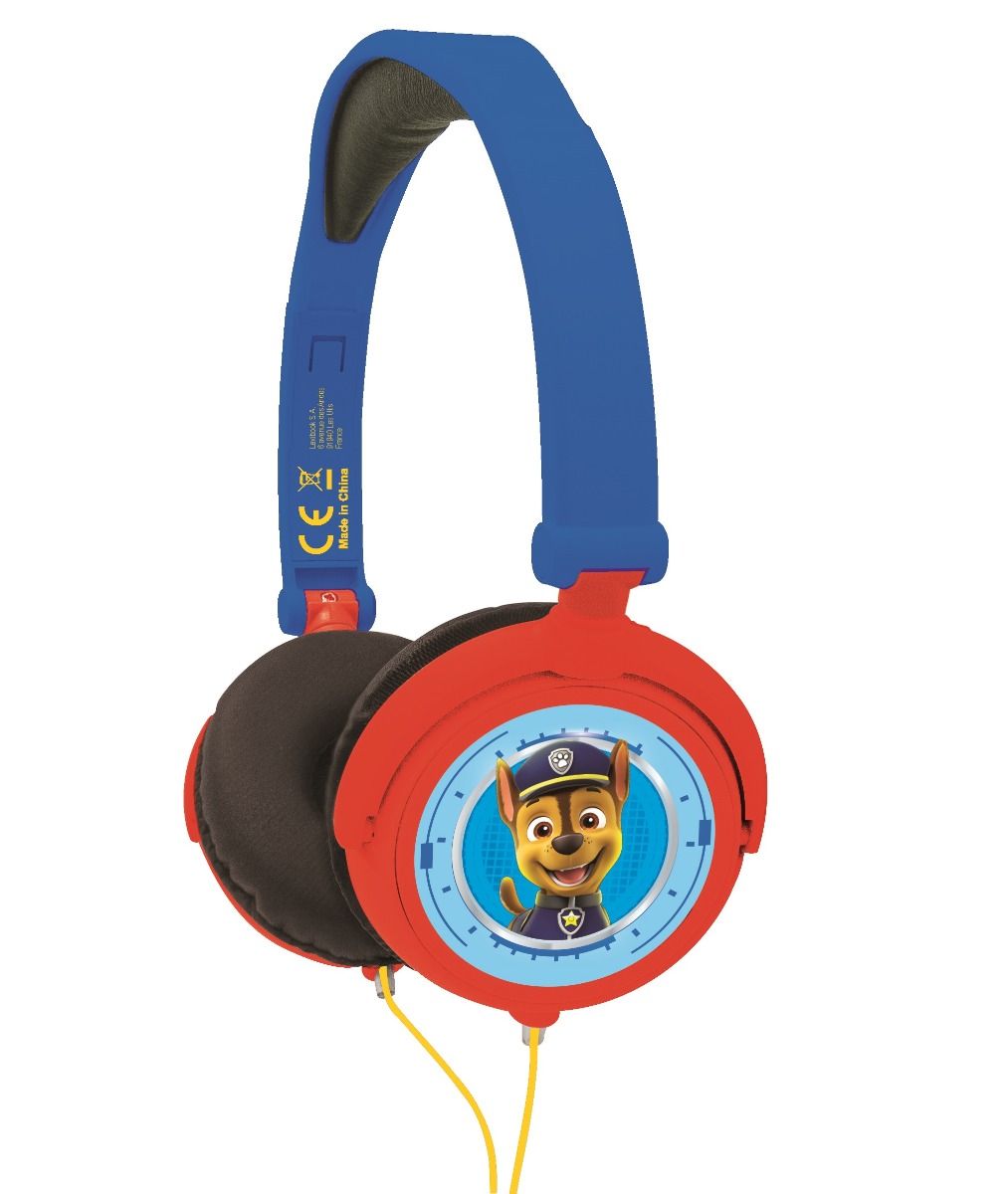 LEXIBOOK PAW PATROL STEREO WIRED FOLDABLE HEADPHON