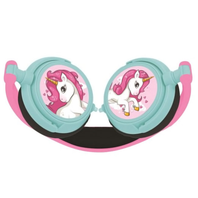 LEXIBOOK UNICORN STEREO WIRED FOLDABLE HEADPHONE
