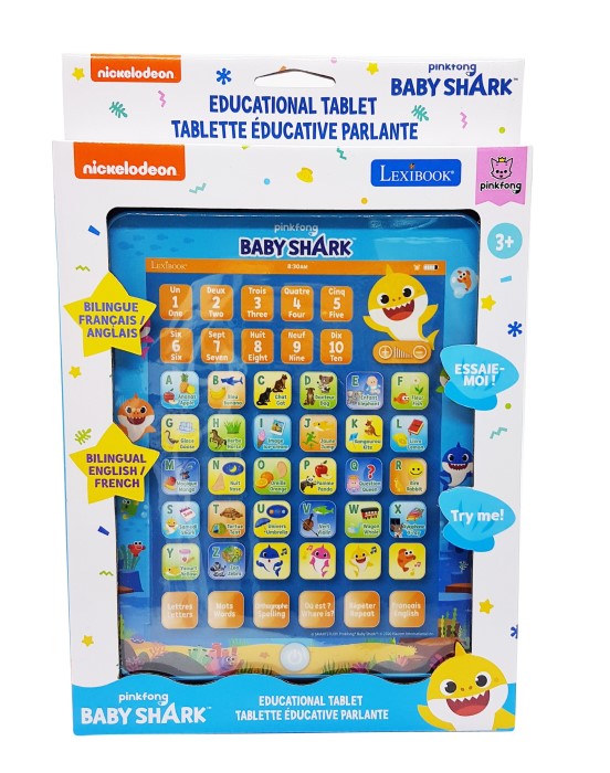 LEXIBOOK BABY SHARK BILINGUAL EDUCATIONAL TABLET