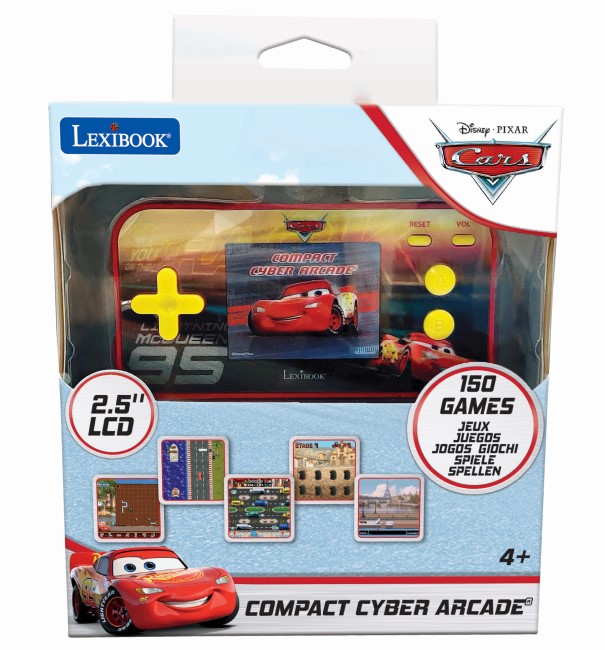 LEXIBOOK HANDHELD CONSOLE CYBER ARCADE DISNEY CARS