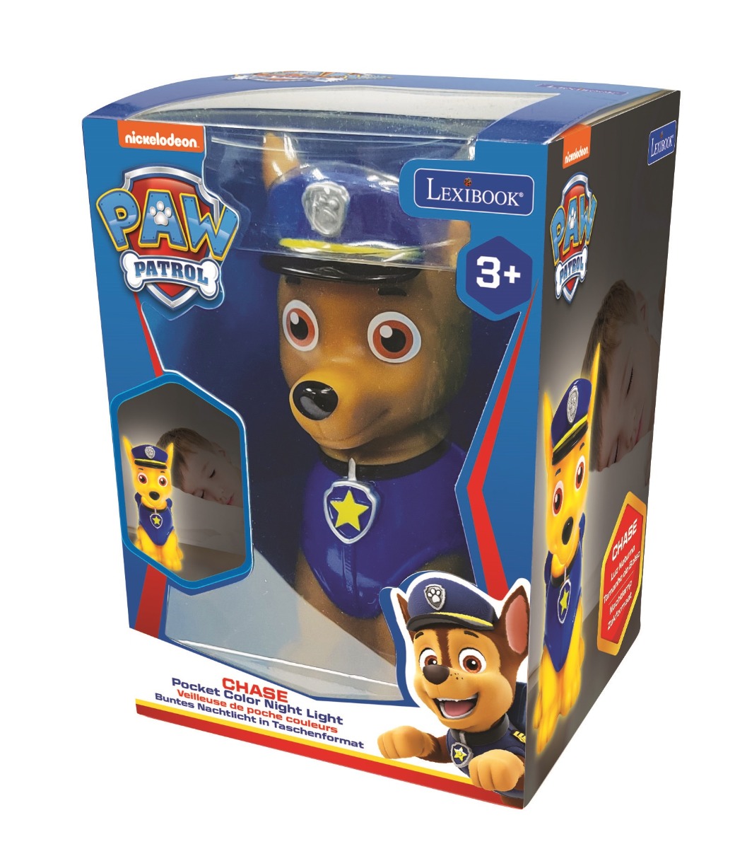 LEXIBOOK PAW PATROL CHASE LED POCKET NIGHT LIGHT