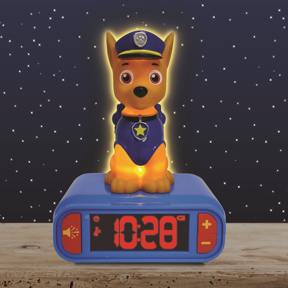 LEXIBOOK ALARM CLOCK W/NYTLIGHT 3D PAW PATROL