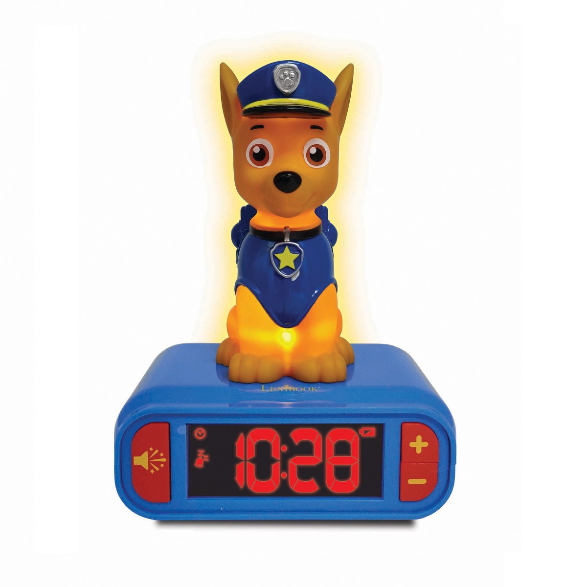 LEXIBOOK ALARM CLOCK W/NYTLIGHT 3D PAW PATROL