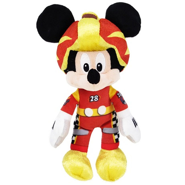 LIFUNG DISNEY PLUSH ROADSTER MICKEY RACING 7IN