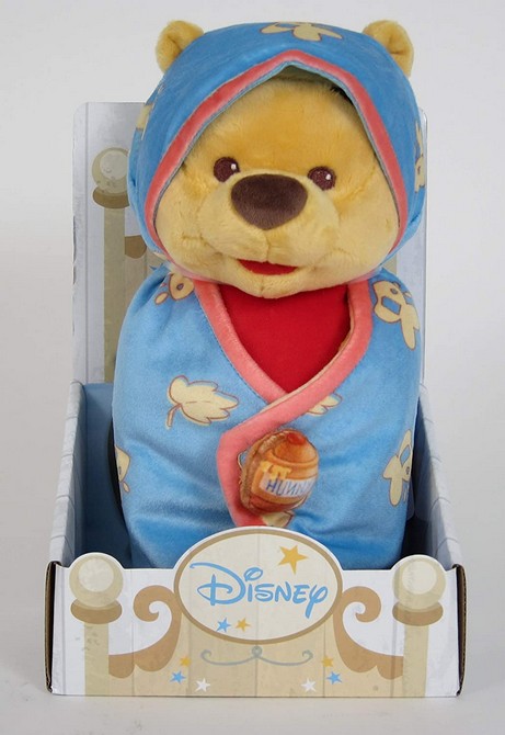 LIFUNG DISNEY PLUSH POOH BLANKEE 10IN