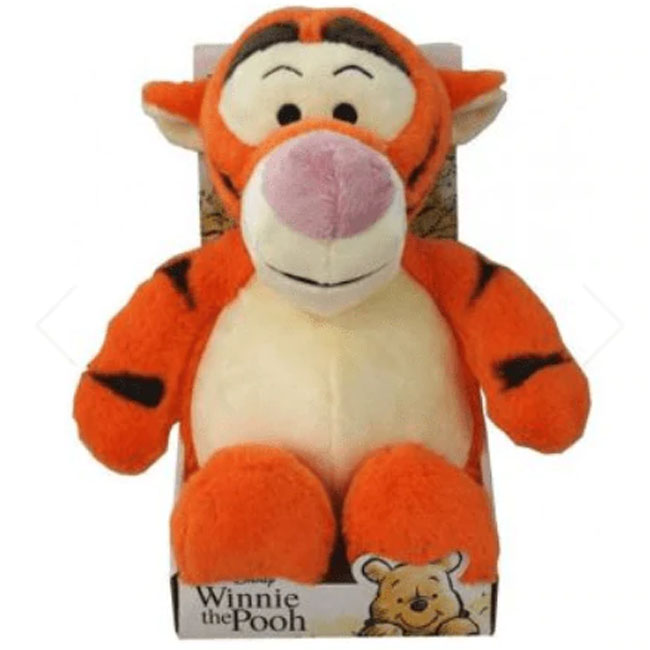 LIFUNG DISNEY PLUSH SNUGGLETIME TIGER IN D BOX