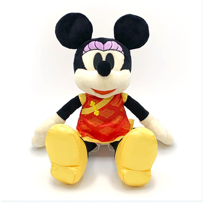 LIFUNG DISNEY PLUSH MINNIE CHINESE COSTUME 14 INCH