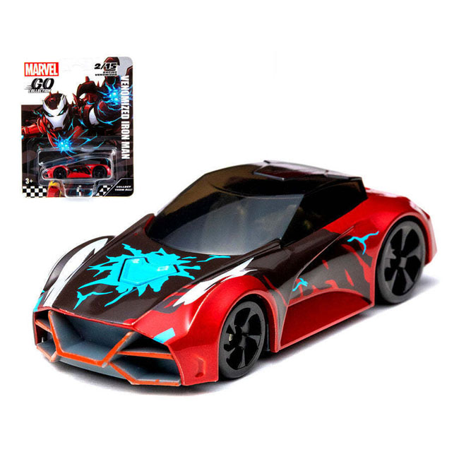 MARVEL GO DIECAST RACING VENOM. GWENOM 3IN