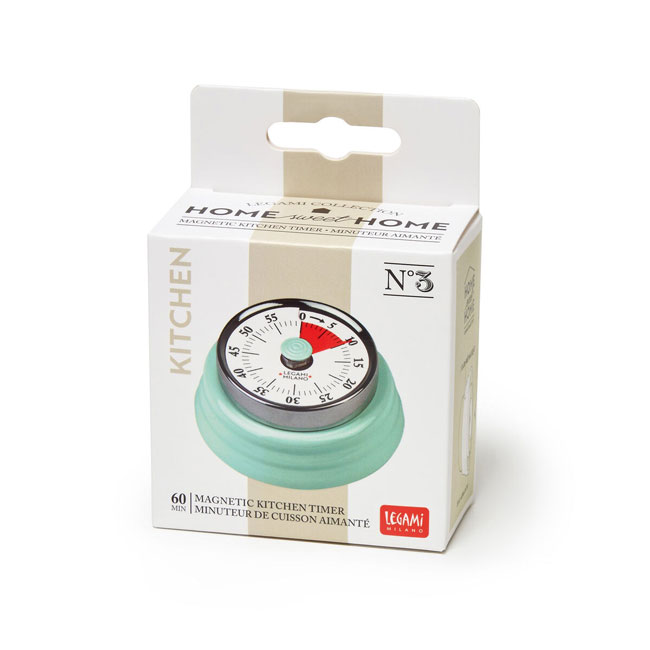 LEGAMI MAGNETIC KITCHEN TIMER AQUA