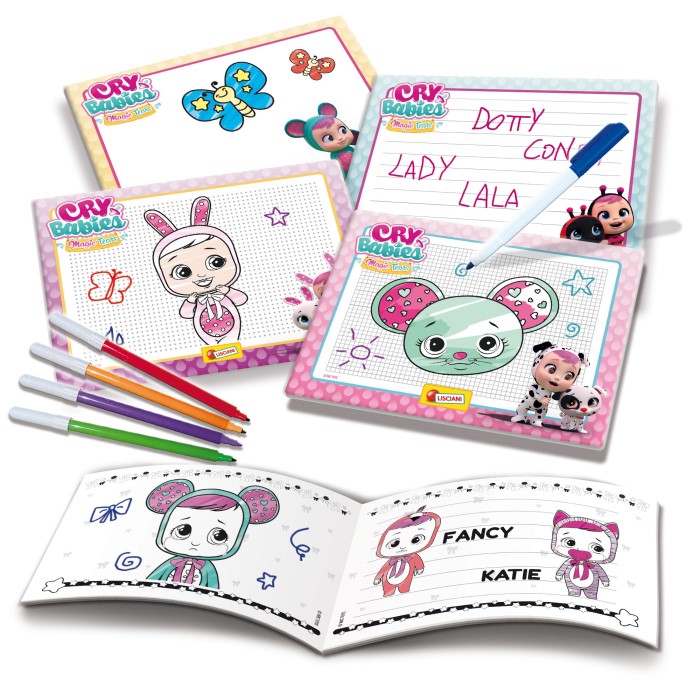 LISCIANI CRY BABIES DRAWING SCHOOL