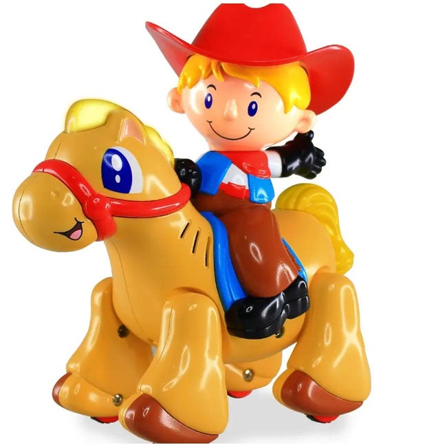 LITTLE LEARNERS CLATTER COWBOY INTERACTIVE TOY
