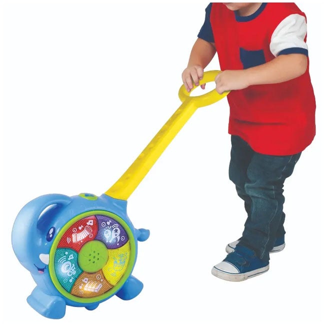 LITTLE LEARNERS MUSICAL PUSH ELEPHANT