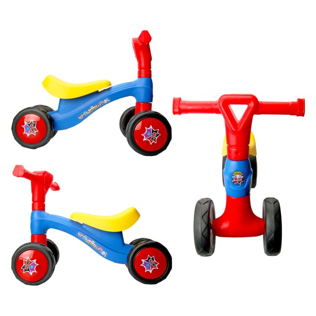 LIC RIDE ONS BALANCE BIKE SPIDEY AND FRIENDS