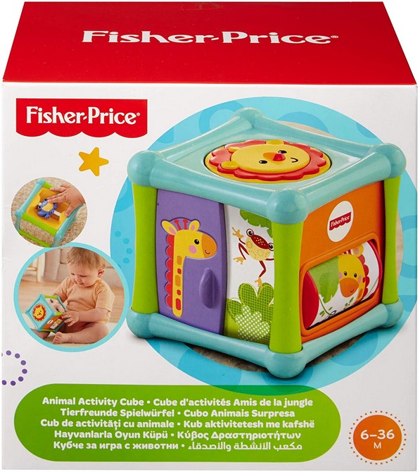 FISHER-PRICE GROWING BABY ANIMAL ACTIVITY CUBE