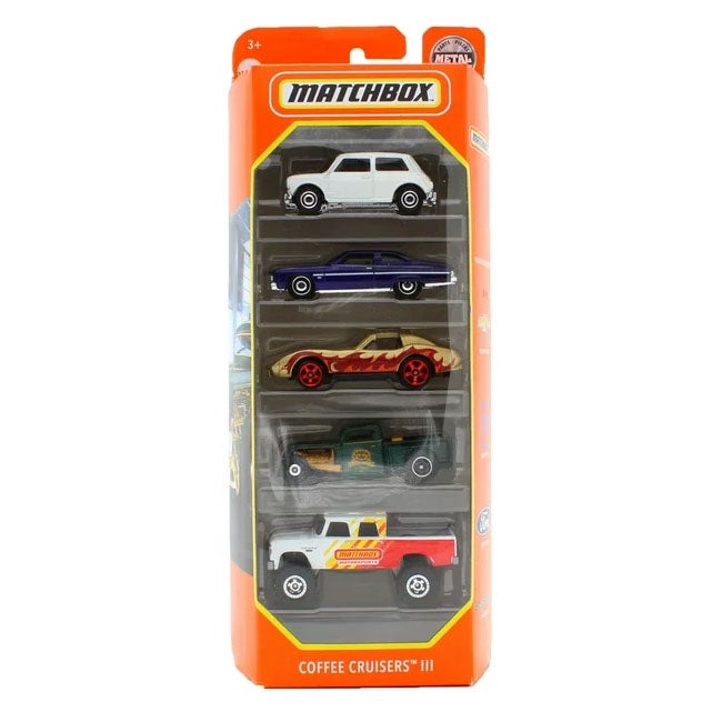 MATCHBOX 5 PACK VEHICLES ASSORTED