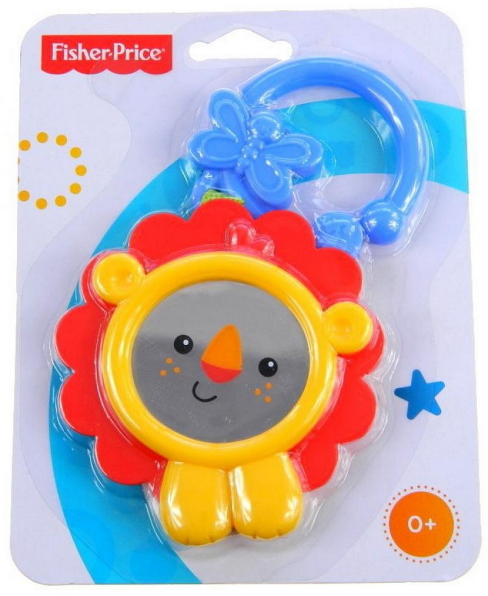 FISHER-PRICE PEG LION MIRROR FROG TEETHER