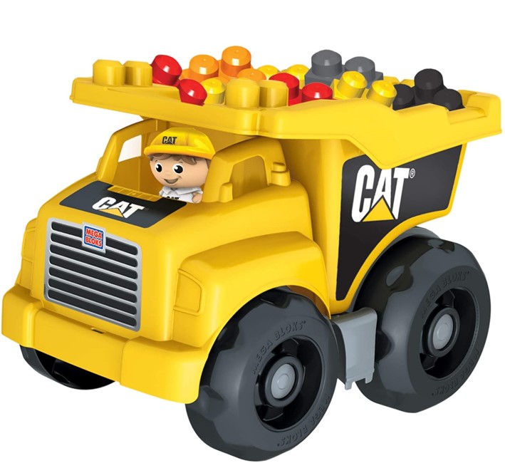 MEGA BLOCKS MB CATS LARGE DUMP TRUCK