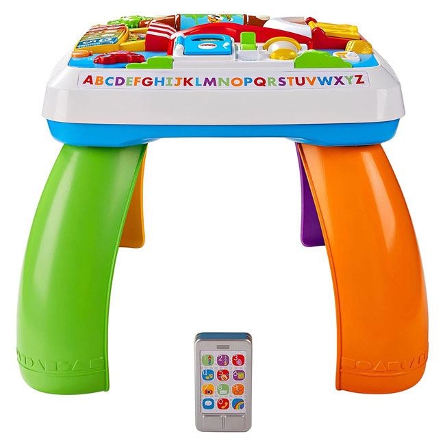 FISHER-PRICE LAUGH & LEARN AROUND THE TOWN LEARNING TABLE