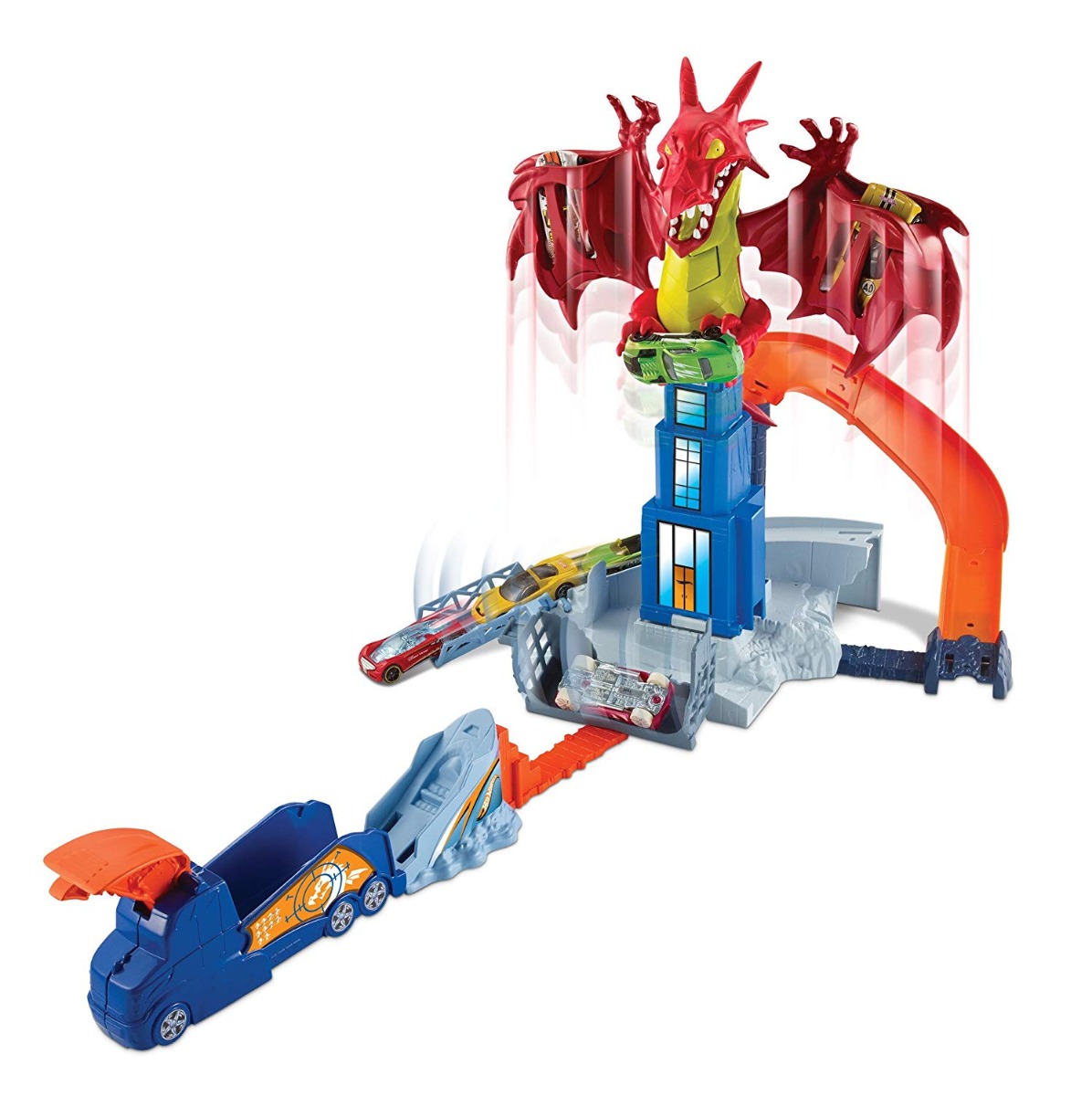 HOTWHEELS DRAGON SHOWDOWN PLAYSET