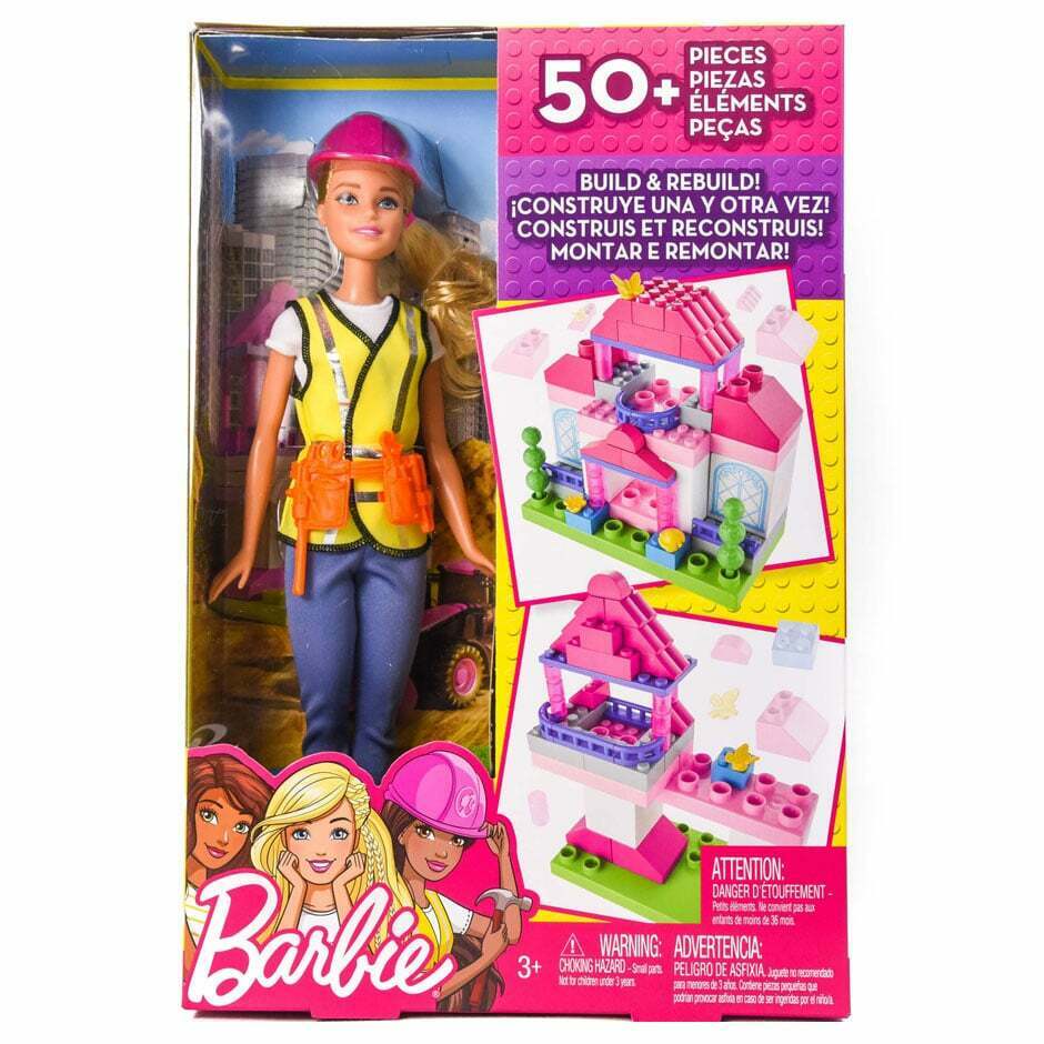 BARBIE BUILDER DOLL & PLAYSET