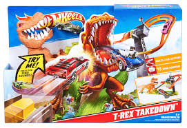 HOTWHEELS T-REX TAKEDOWN PLAYSET