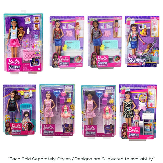 BARBIE BABYSITTERS PLAYSET