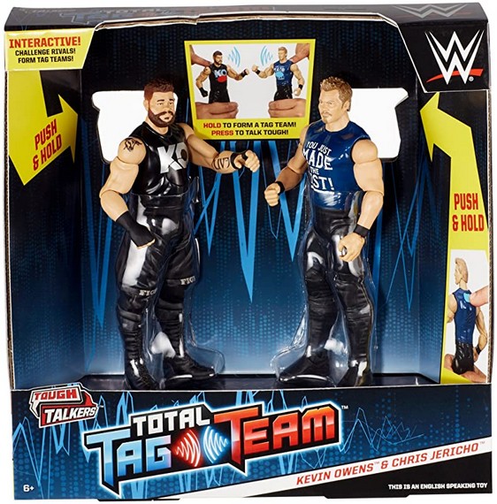WWE TOUGH TALKERS 6-INCH FIGURE 2 PACK