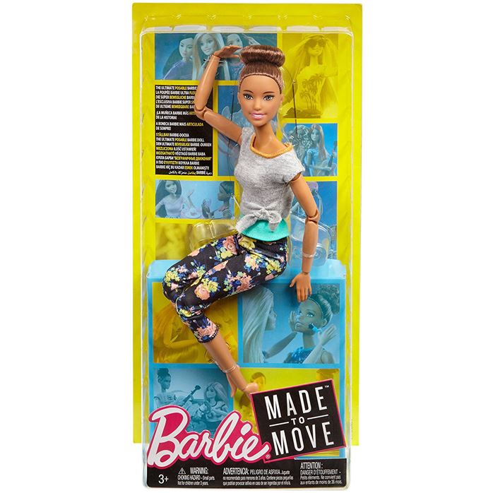 BARBIE MADE TO MOVE DOLL ASSORTED