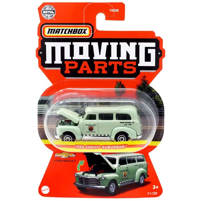 MATCHBOX 1:64 MOVING PARTS ASSORTED