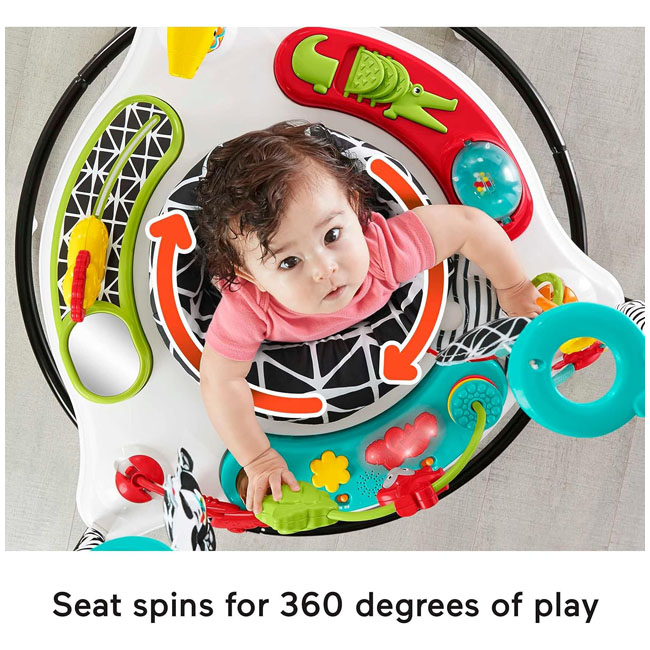 FISHER PRICE BABY JUMPEROO ANIMAL WONDERS ACTIVITY CENTER