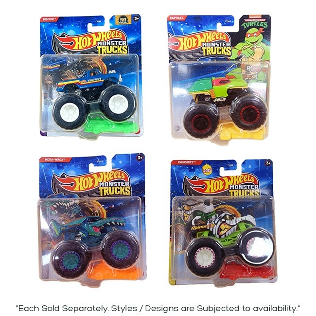 HOT WHEELS MONSTER TRUCKS SINGLE TRUCK