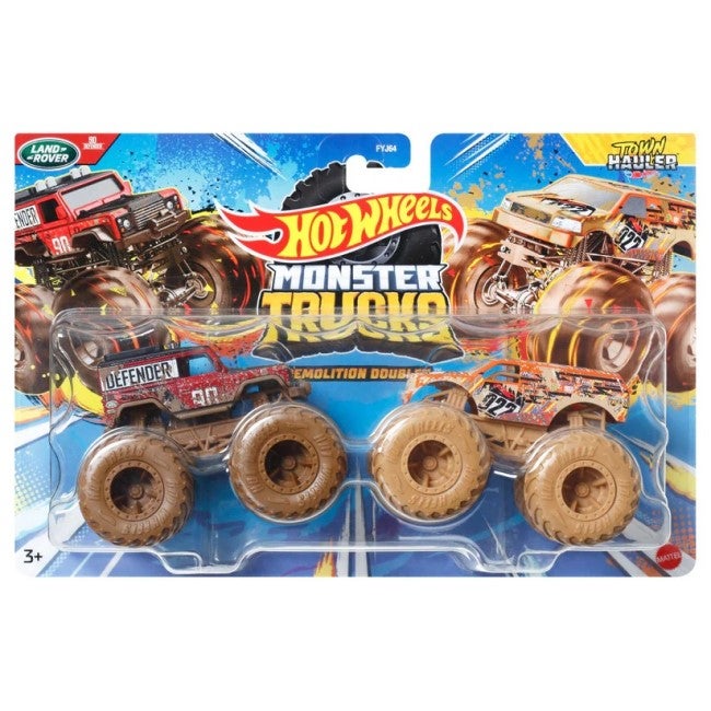 HOT WHEELS DOUBLE MONSTER TRUCK ASSORTED
