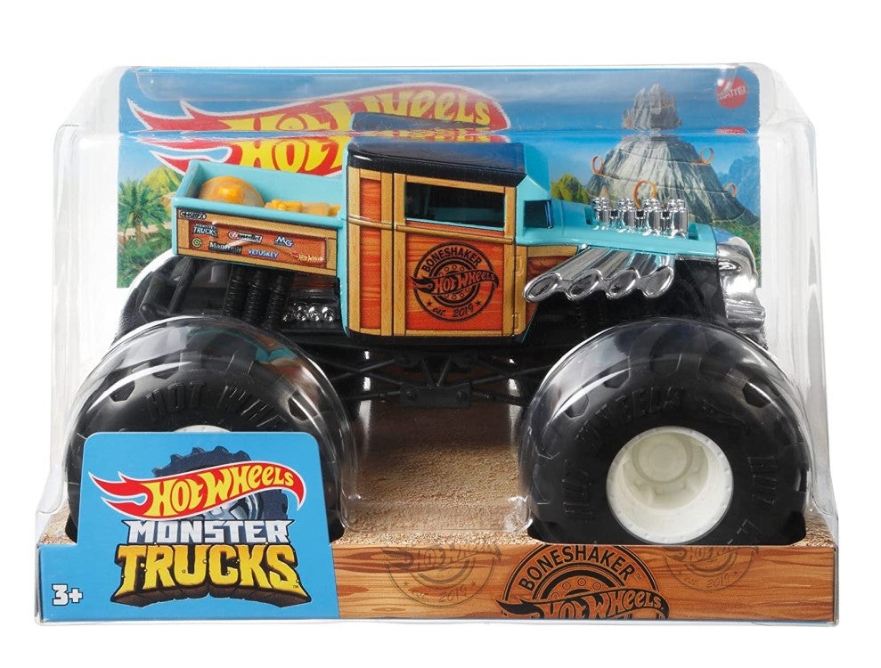HOTWHEELS MONSTER TRUCKS SINGLE TRUCK - 1:24 TRUCKS