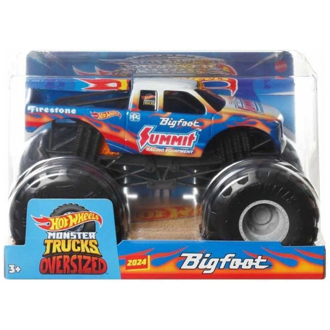 HOTWHEELS MONSTER TRUCKS SINGLE TRUCK - 1:24 TRUCKS