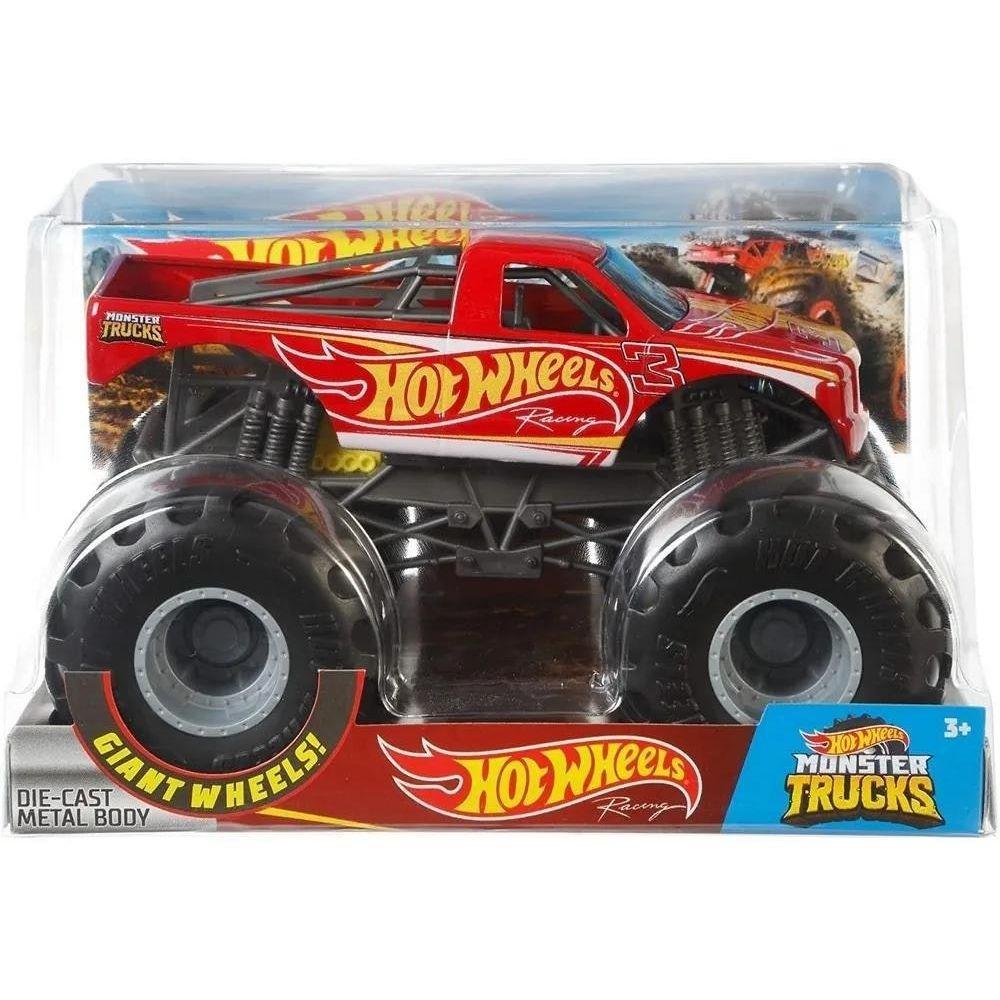 HOTWHEELS MONSTER TRUCKS SINGLE TRUCK - 1:24 TRUCKS