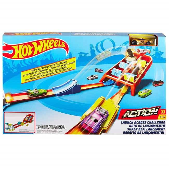 HOTWHEELS CRASH & SCORE FLIPOUT SET