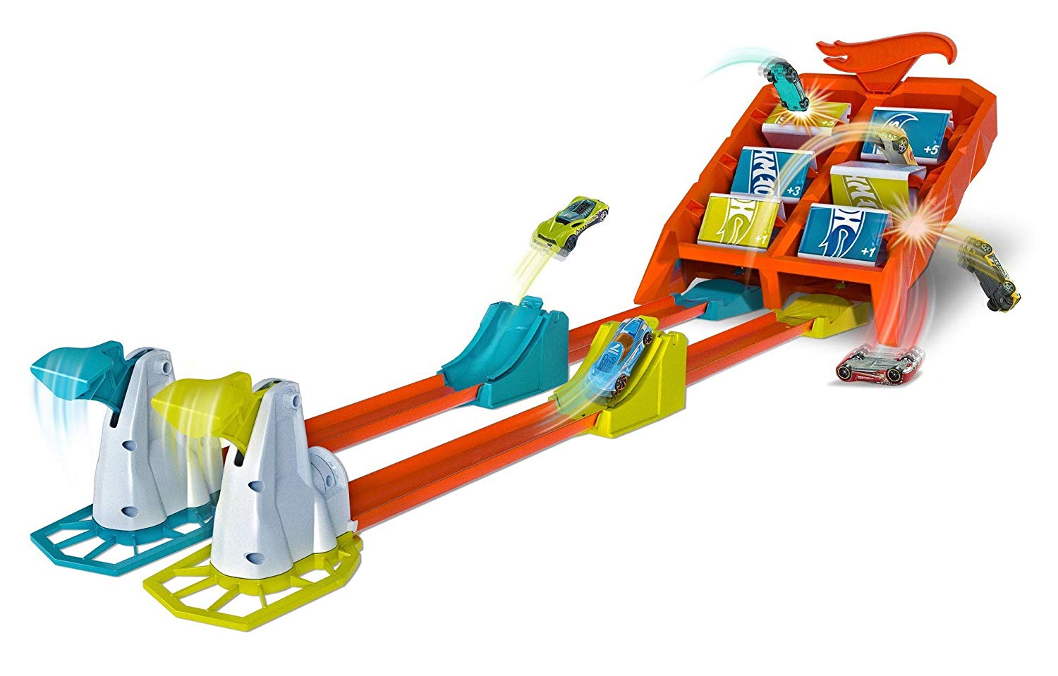 HOTWHEELS CRASH & SCORE FLIPOUT SET