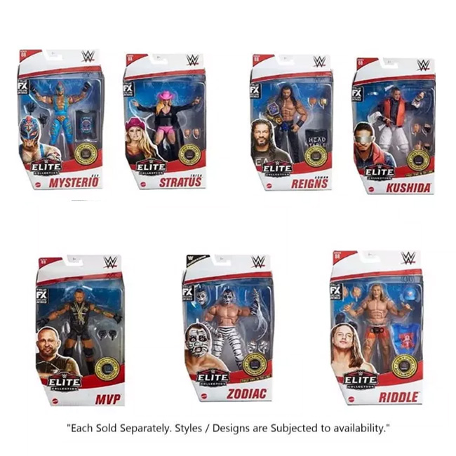 WWE WRESTLING ELITE COLLECTION ACTION FIGURE ASSORTED