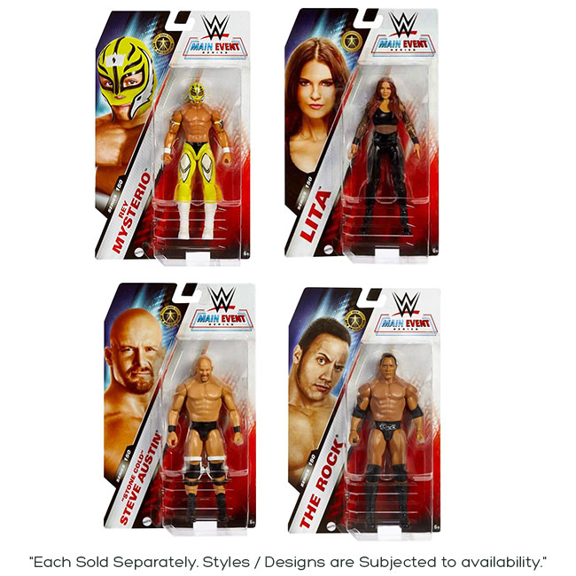WWE 6-INCH BASIC FIGURE ASSORTED
