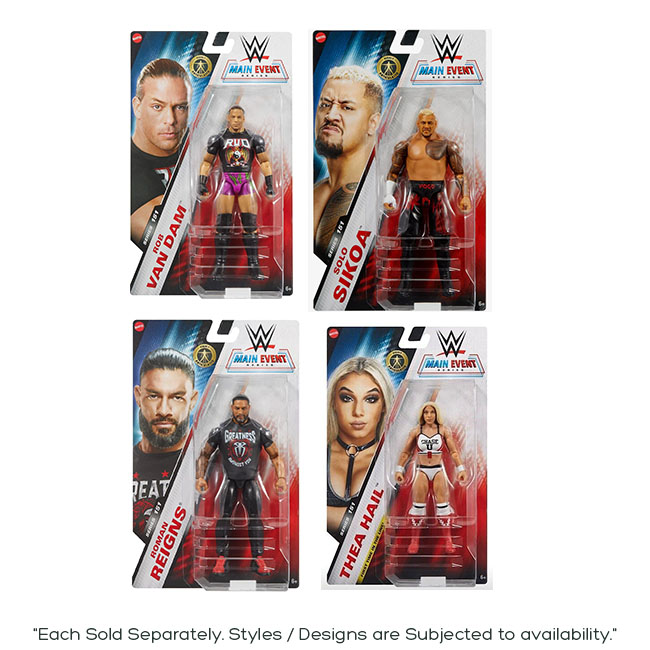 WWE 6-INCH BASIC FIGURE ASSORTED