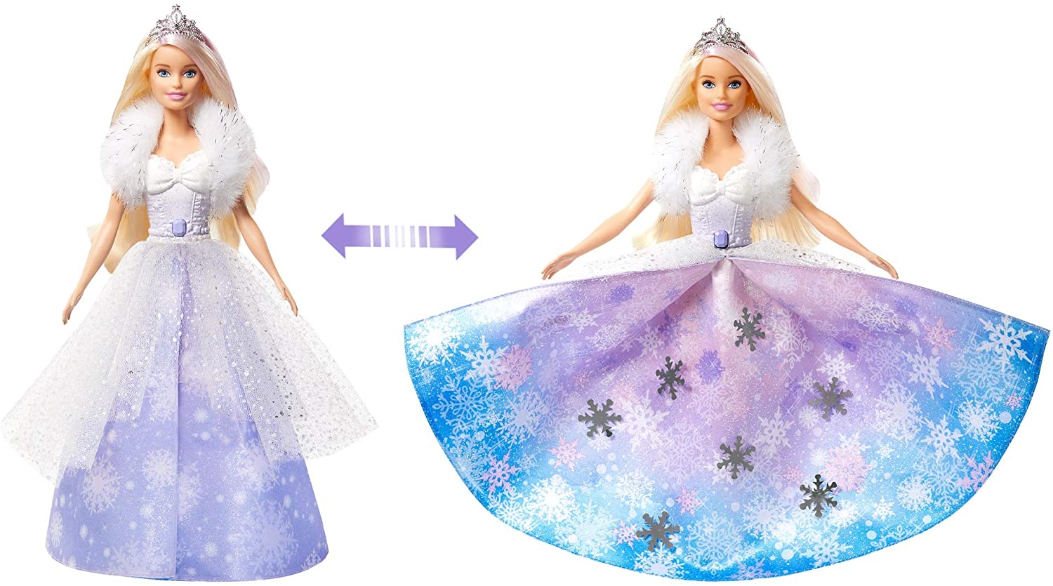 BARBIE DREAMTOPIA FASHION REVEAL PRINCESS DOLL